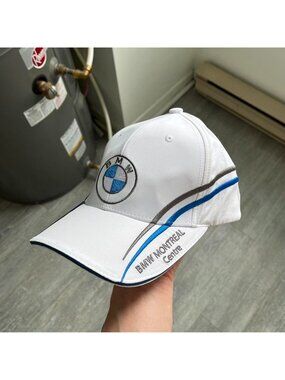 White / Blue / Grey  BMW “Montreal” Embroidered Cap / Hat